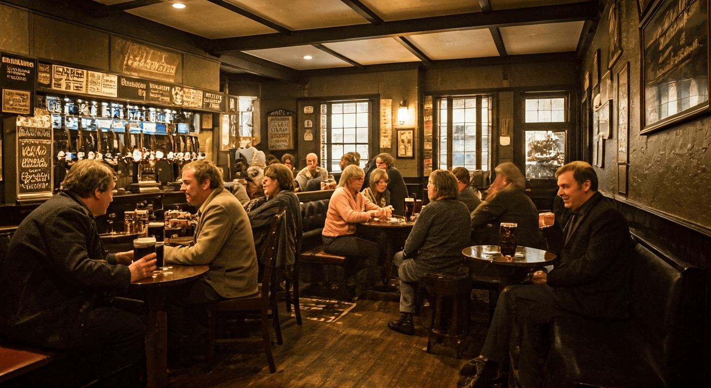 From Pints to Posh: The UK's Drinking Evolution, 1970s to Now