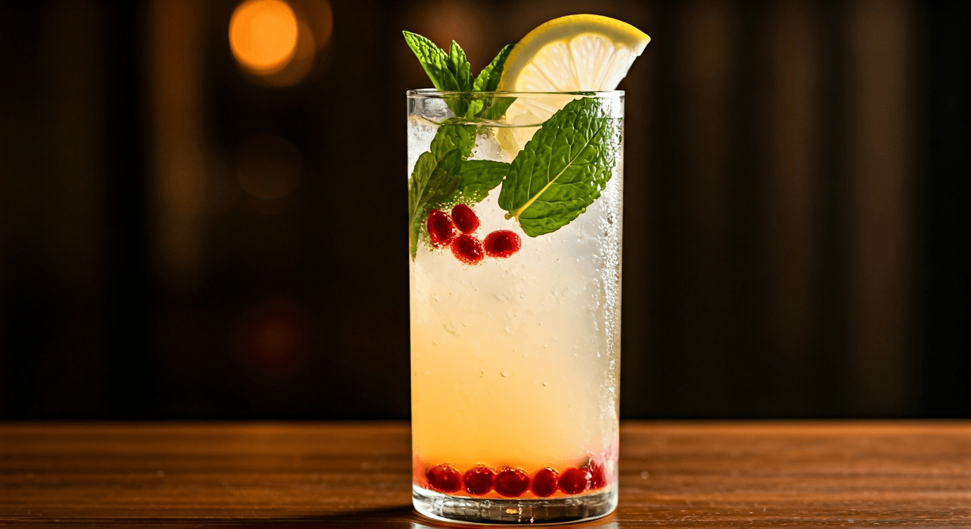 The L'Chaim Lemon & Mint Spritz