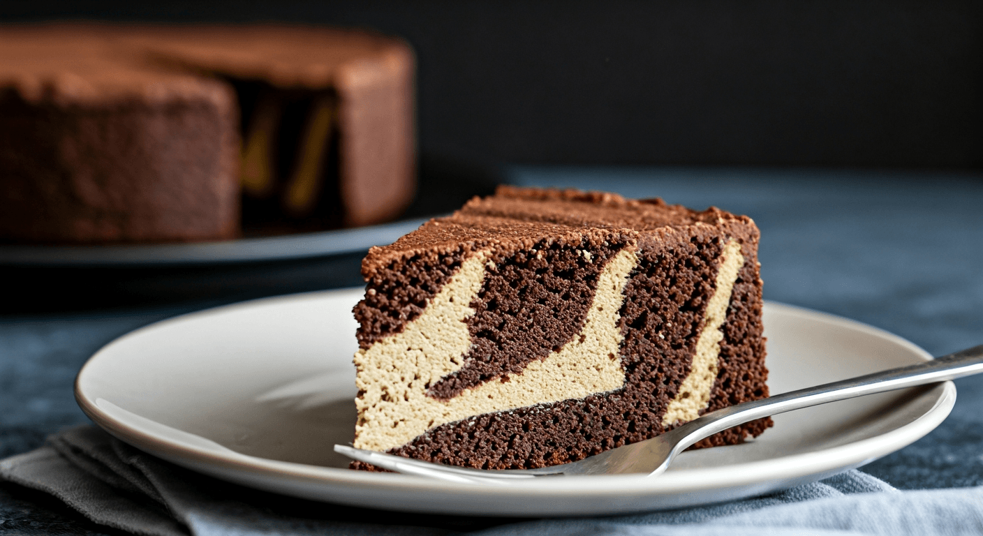 Rich Chocolate Halva Torte