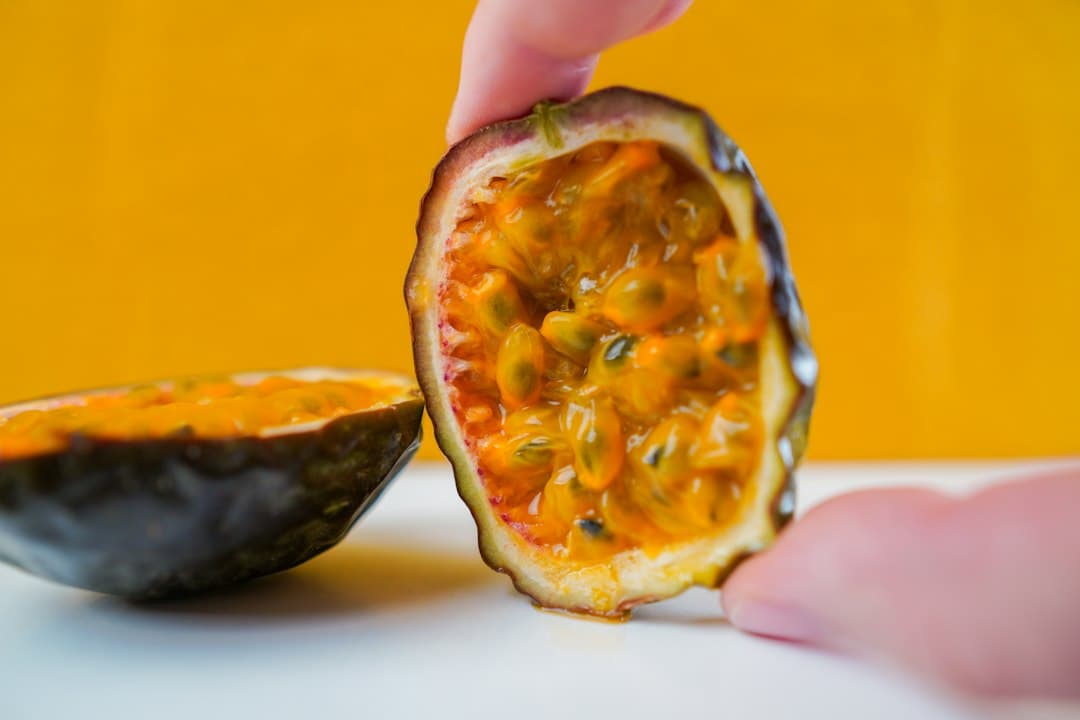 Passion Fruit Martini Mocktail